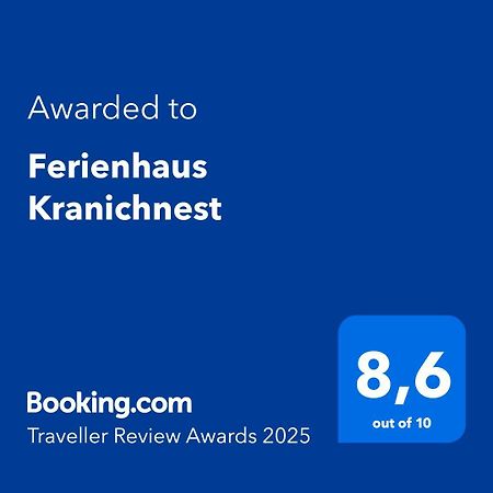 Ferienhaus Kranichnest バース エクステリア 写真