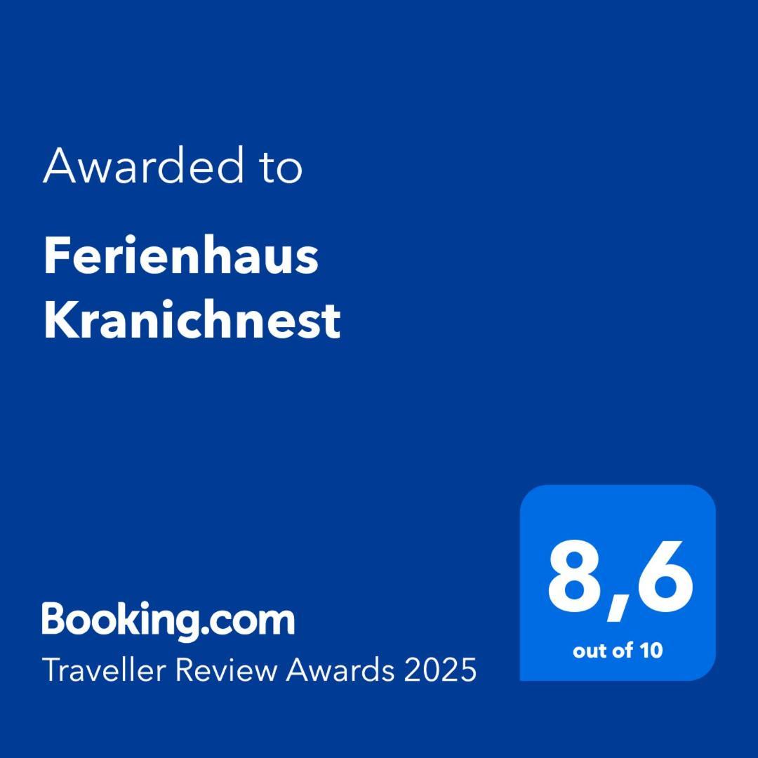 Ferienhaus Kranichnest バース エクステリア 写真